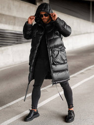 Geacă de iarnă bărbați negru OZONEE O/M3205Z