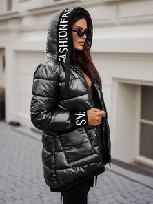 Geacă de femei gri OZONEE JS/5M3188/105Z