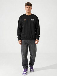 Hanorac bărbați negru OZONEE JS/65B3917/3Z