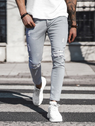 Blugi bărbaţi gri OZONEE DO/2463