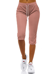 Pantaloni de training femei roz deschis OZONEE JS/1021/B16