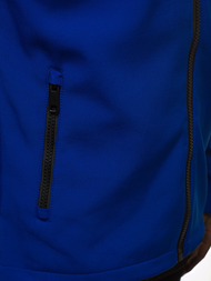 Jachetă softshell bărbați albastră OZONEE JS/56008Z