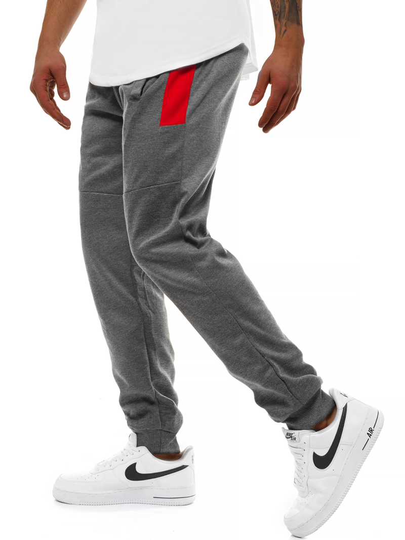 Pantaloni de trening bărbaţi antracit OZONEE JS/JZ11021