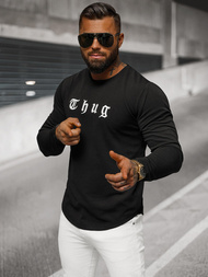 Bluză bărbați neagră OZONEE O/T6612