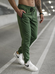 Pantaloni de trening bărbaţi kaki OZONEE JS/17K1998/29