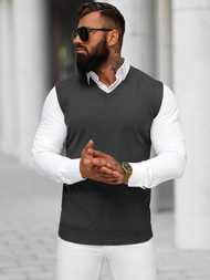 Pulover bărbați antracit OZONEE NB/MM6005/3Z