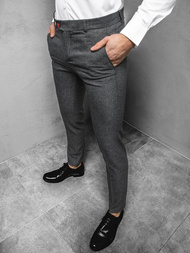 Pantaloni bărbaţi antracit OZONEE DJ/5509