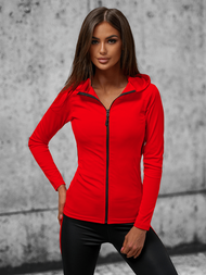 Hanorac femei roșie OZONEE JS/HD153/5