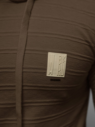 Hanorac bărbați maro OZONEE O/TB2272