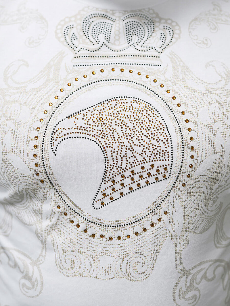 Tricou bărbați alb OZONEE NB/MT3052