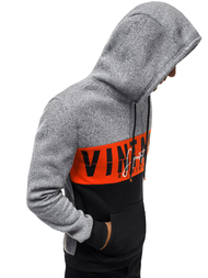 Hanorac bărbați gri OZONEE JS/KS1911Z