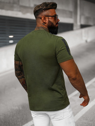 Tricou bărbați verde OZONEE O/8T1263/29