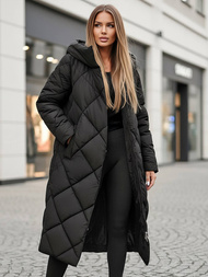 Geacă de femei neagra OZONEE JS/5M3173/392Z