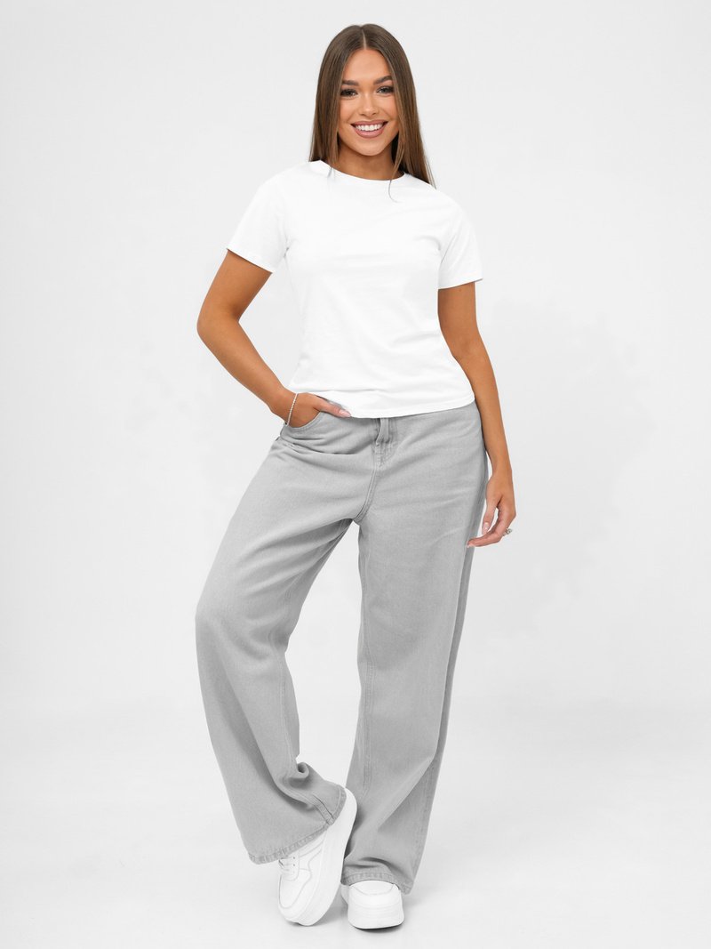 Tricou femei alb OZONEE JS/96T678/1