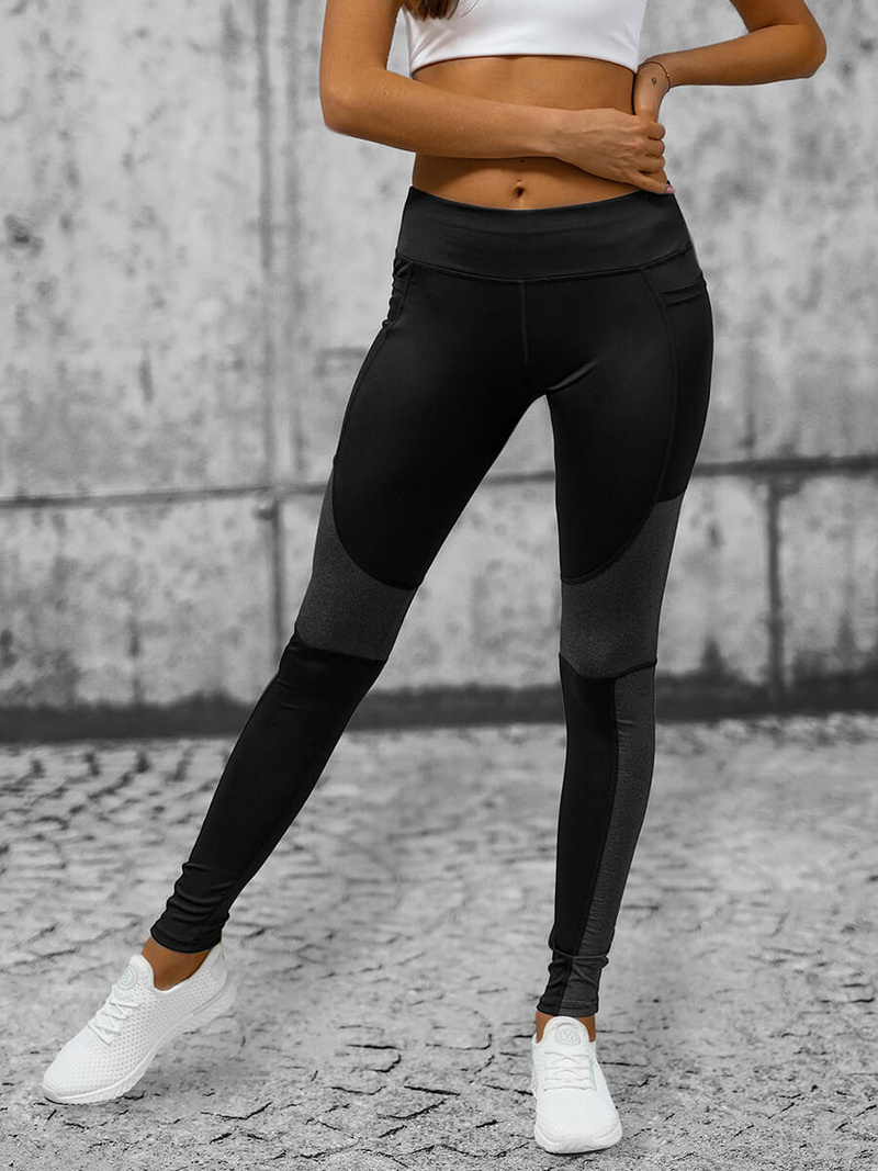 Colanţi femei negri OZONEE O/YY9261