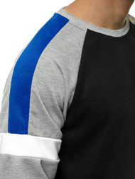 Hanorac bărbați negri OZONEE JS/JZ11038