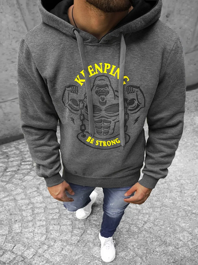 Hanorac bărbați antracit OZONEE JS/Y10068