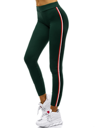 Colanţi femei verde închis OZONEE JS/1036/B18