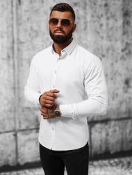 Cămașă bărbați albă OZONEE O/V05