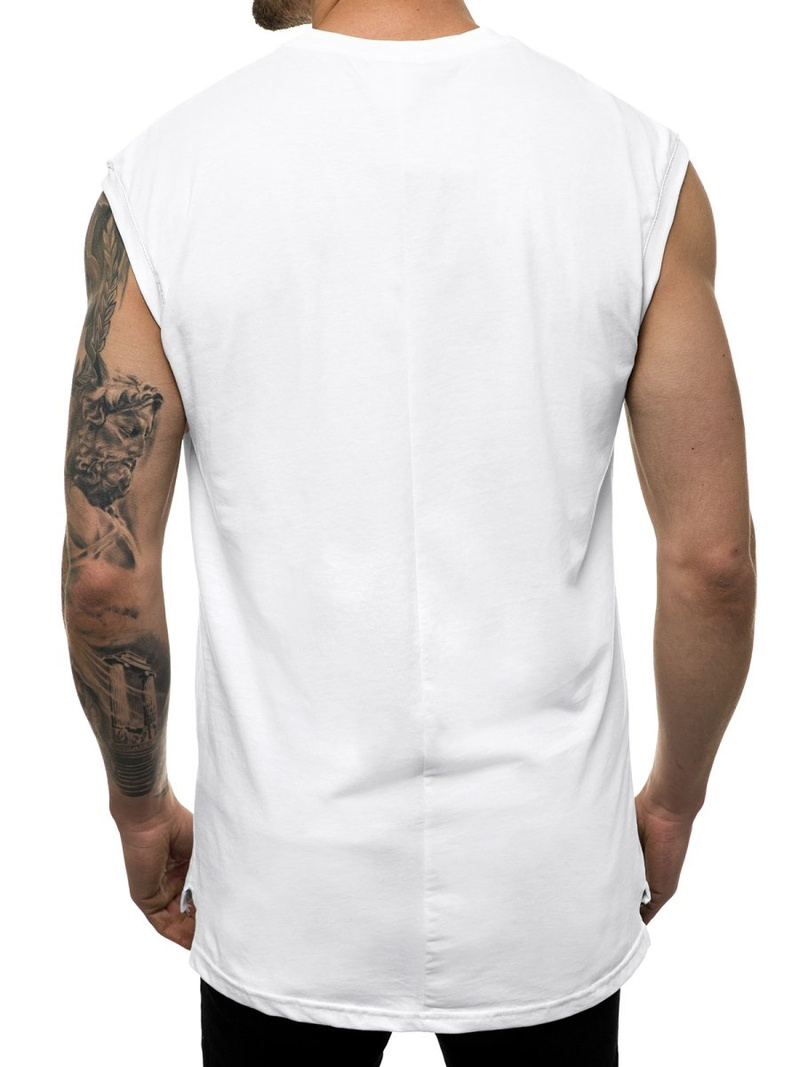 Maiou bărbați alb OZONEE MACH/M1210