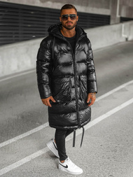 Geacă de iarnă bărbați negru OZONEE O/M3205Z