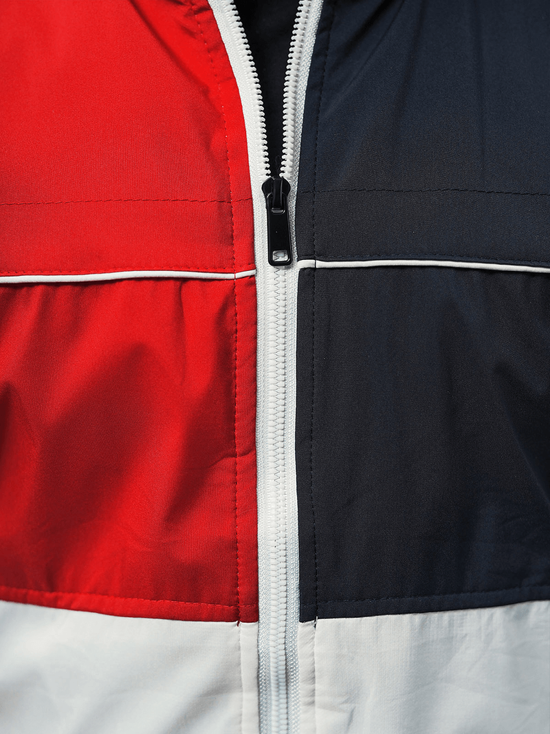 Jachetă de primăvară bărbați albă OZONEE JS/84M3003/281