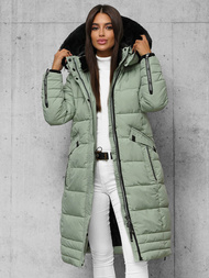 Geacă de femei verde-mentă OZONEE O/W377