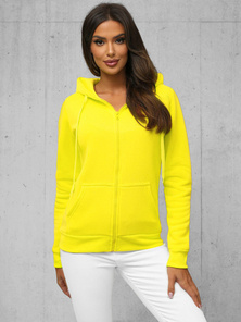 Hanorac femei neon galben OZONEE JS/W03Z