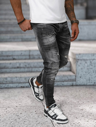 Blugi barbati negri OZONEE NB/MP0155N