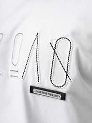 Tricou bărbați alb OZONEE O/QQ1185