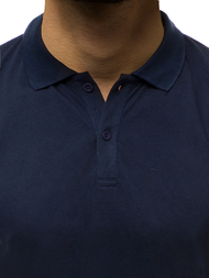 Tricou polo bărbați albastru marin OZONEE JS/GD01Z