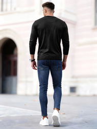 Blugi bărbaţi albaștri închis OZONEE O/JK2951Z