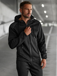 Compleu sport bărbaţi negru OZONEE JS/8C1967/3