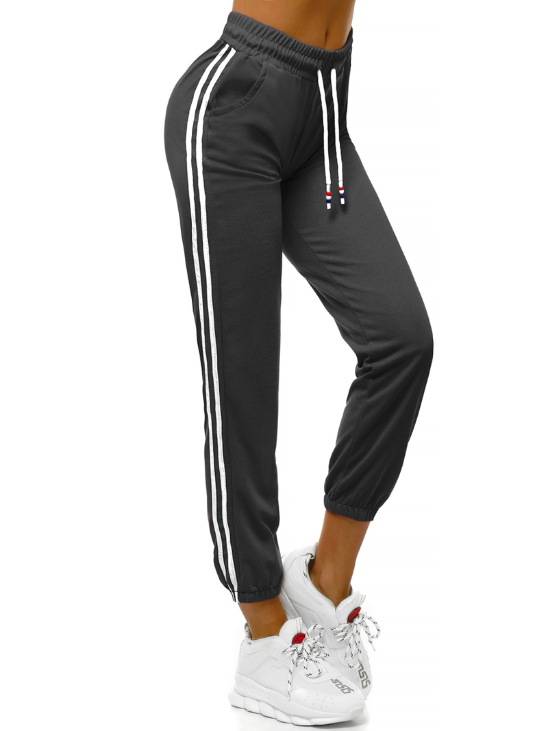Pantaloni de training femei antracit OZONEE JS/1020/A2