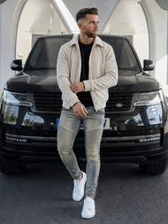 Blugi bărbaţi albaștri OZONEE O/EM8886Z