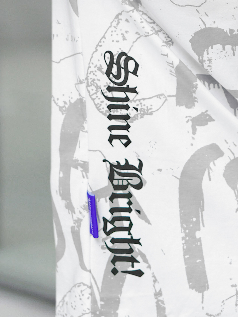 Tricou bărbați alb OZONEE O/YN2/621