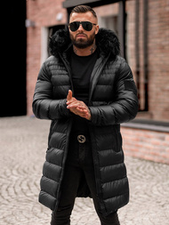 Geacă bărbați neagră OZONEE O/M801Z