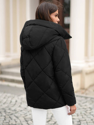 Geacă de femei neagra OZONEE JS/5M3175/392Z