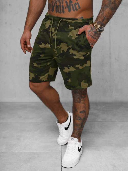 Pantaloni scurți sport bărbați verde OZONEE JS/8K283/29