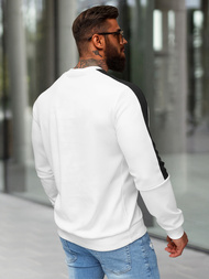 Hanorac bărbați alb OZONEE O/P2033Z