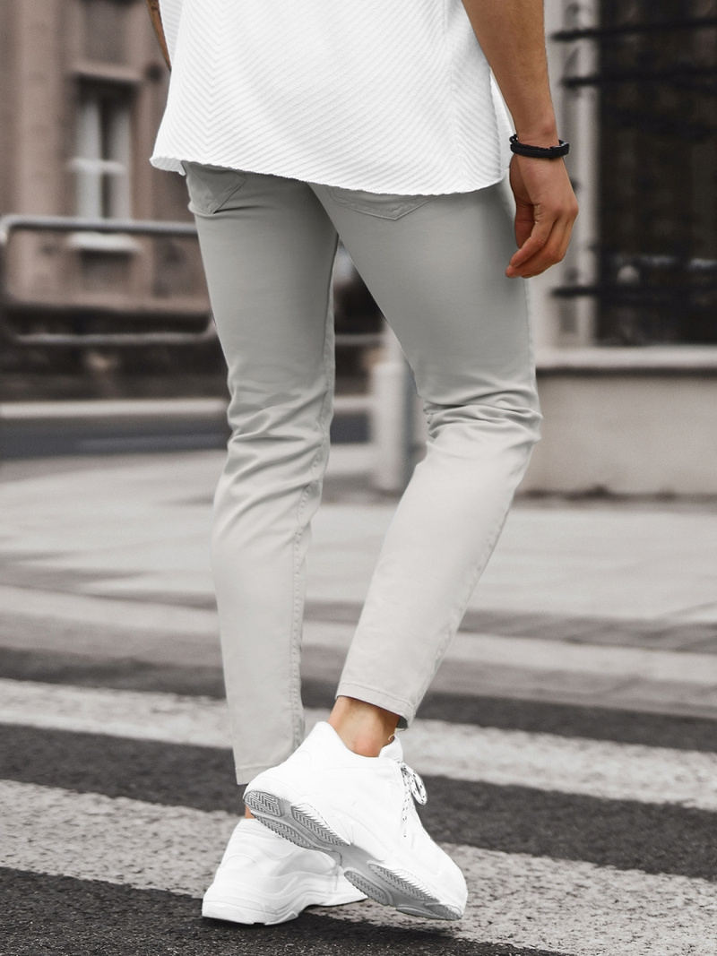 Blugi bărbaţi gri OZONEE E/5179/01