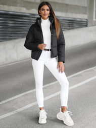 Geacă de femei neagră OZONEE JS/16M9188/392Z