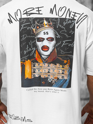 Tricou bărbați alb OZONEE O/3429