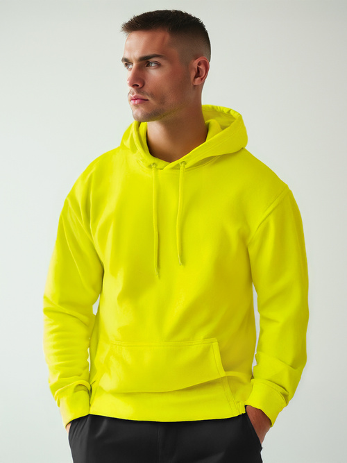 Hanorac bărbați neon galben OZONEE JS/2009Z
