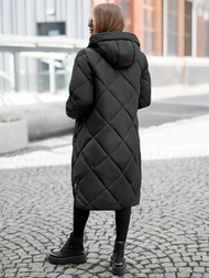 Geacă de femei neagra OZONEE JS/5M3168/392Z