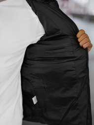 Geacă de bărbați neagră OZONEE JS/31M5005Z