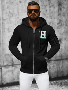 Hanorac bărbați negru OZONEE NB/MF2006