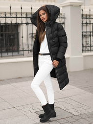 Geacă de femei neagra OZONEE JS/M736/392Z