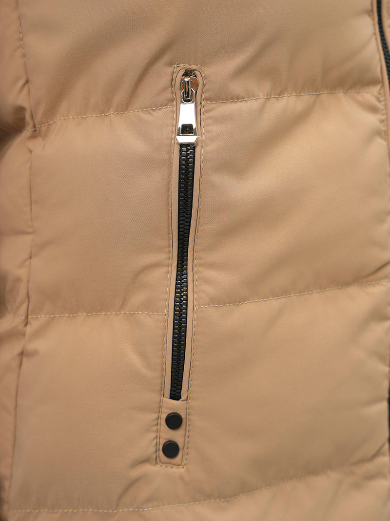 Vestă femei bej OZONEE N/7046