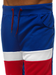 Pantaloni scurți sport bărbați albaștri OZONEE JS/81017Z